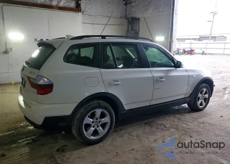 2007 BMW X3 3.0Si из США, поврежденный, VIN WBXPC93407WF03470